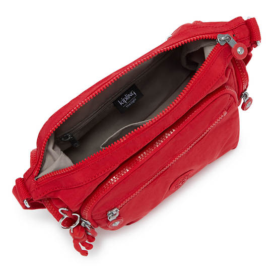 Kipling Gabbie Small Crossbody Bags Red Rouge | CA 1131AH